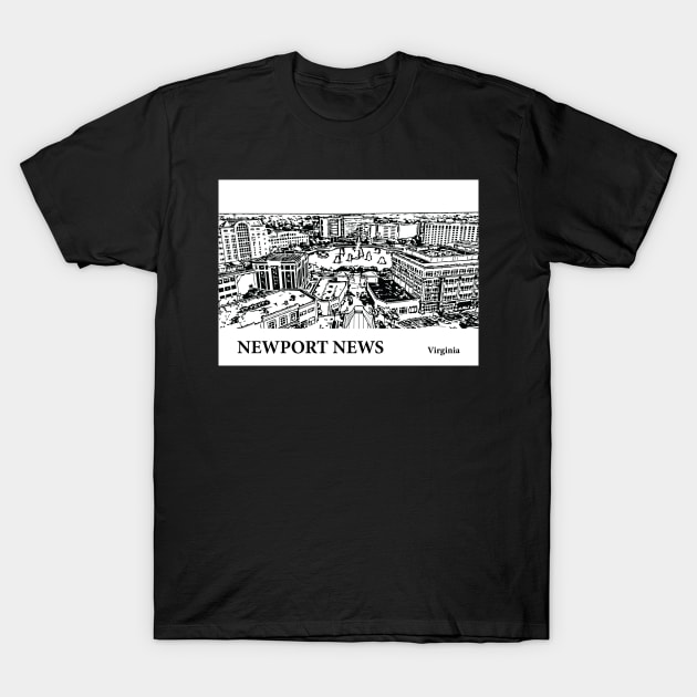 Newport News - Virginia T-Shirt by Lakeric